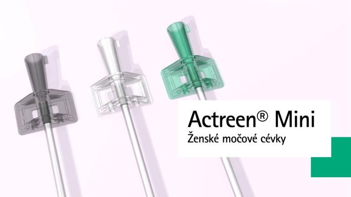 Ženské močové cévky Actreen® Mini 