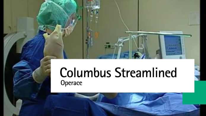 Operace s pomocí Columbus Streamlined