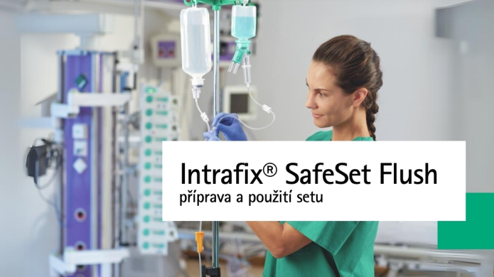 Intrafix® SafeSet Flush příprava a použití setu