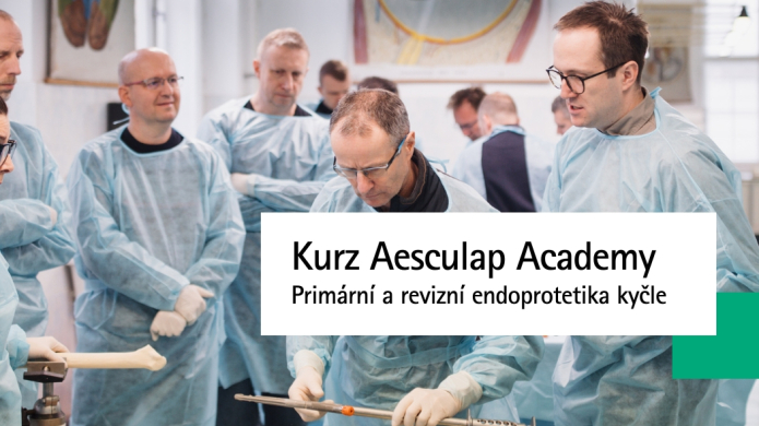 Kurz Aesculap Academy | Primárí a revizní endoprotetika kyčle