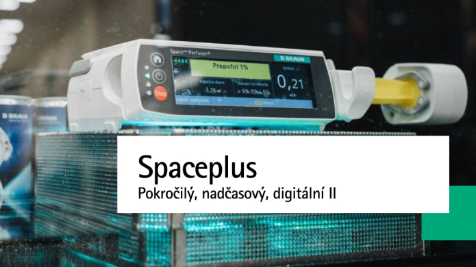 Spaceplus infuzní technika pokročilá, nadčasová, digitální 