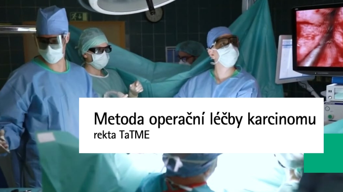 Metoda operační léčby karcinomu rekta TaTME