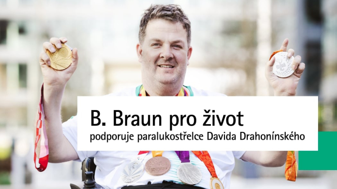 B. Braun pro život podporuje paralukostřelce Davida Drahonínského