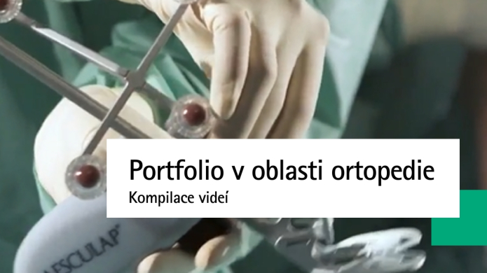 Portfolio v oblasti ortopedie
