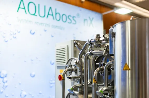 AQUAboss® nX - Systém úpravy vody řízený aktuální spotřebou permeátu