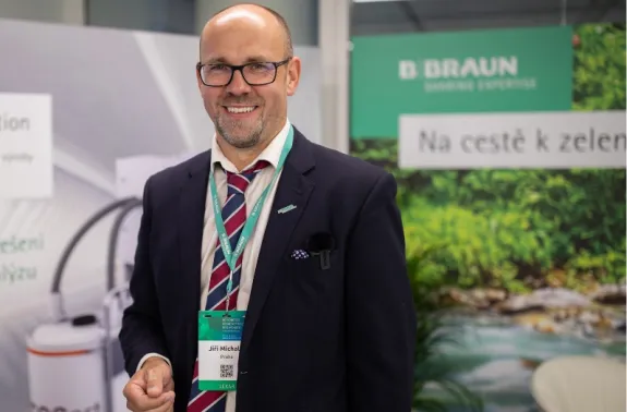 Jiří Michalík, Senior Product Owner B. Braun, vystoupí na našem stánku v rámci formátu Meet the Expert na kongresu ČNS