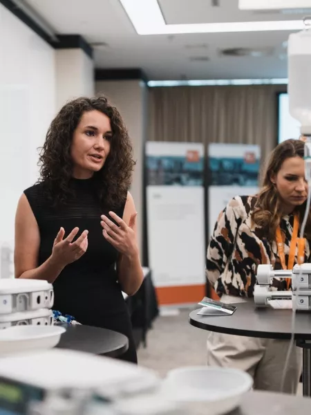 MUDr. Tereza Bartošová na Praktickém workshopu o možnostech a technice cíleně řízené infuze - ČSARIM 2023
