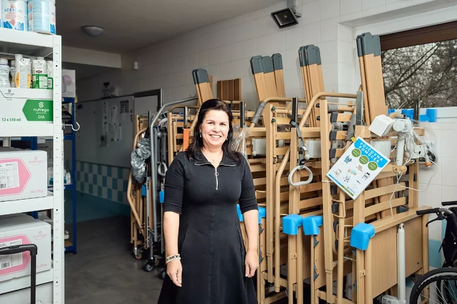 Ředitelka mobilního hospicu Medica Andrea Szymeczek