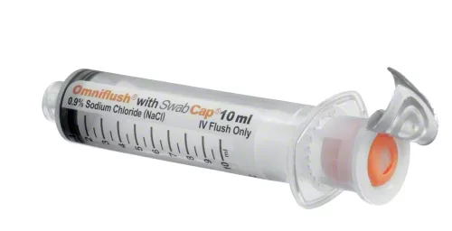 Omniflush® s uzávěrem SwabCap®