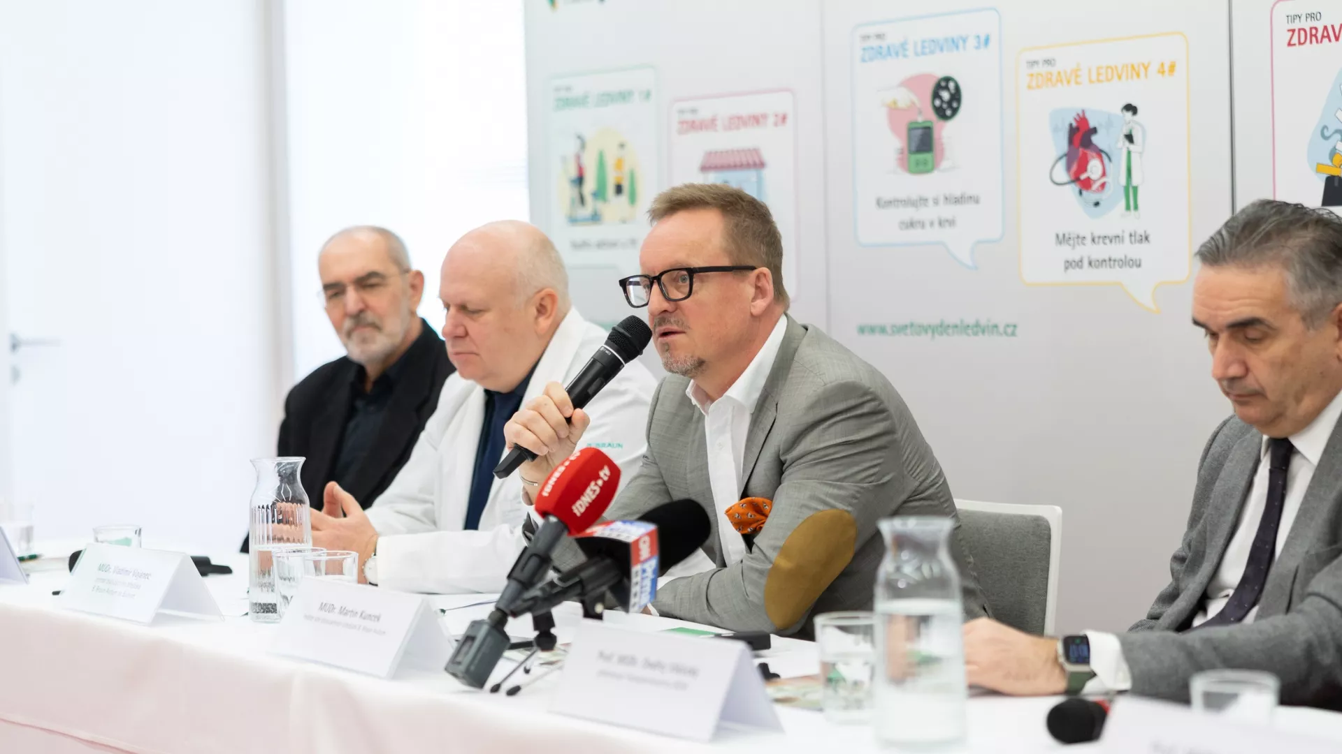 Tisková konference ke Světovému dni ledvin 2026 na dialyzačním středisku B. Braun Avitum v Praze