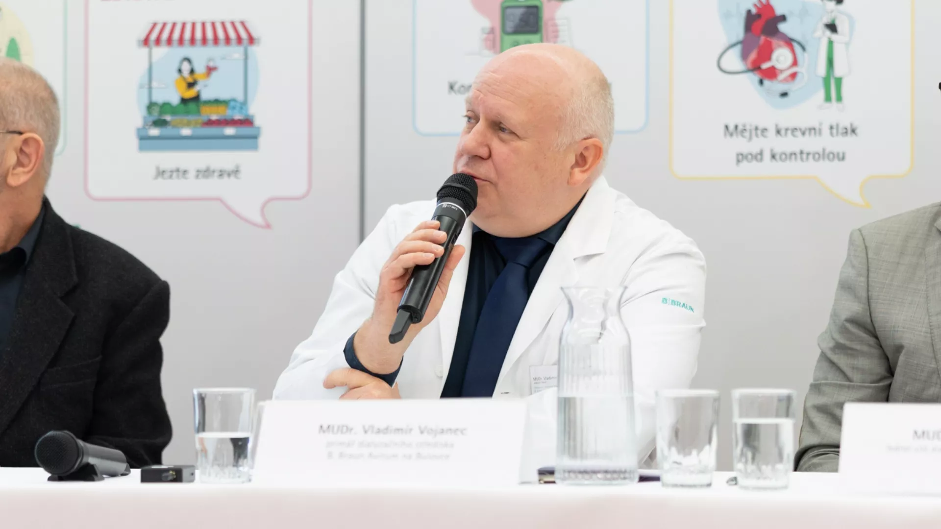 MUDr. Vladimír Vojanec vedoucí lékař sítě dialyzačního středisek a nefrologických ambulancí B. Braun Avitum 