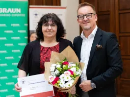 Prestižní ocenění Ceny Florence Nightingale získala vedoucí sestra Dialyzačního střediska B. Braun Avitum Alena Klvaňová