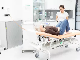 Pacientka v odborné ambulanci Olomouc