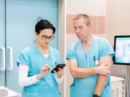 Nemocniční personál ovládá OnlineSuite plus s přehledem.