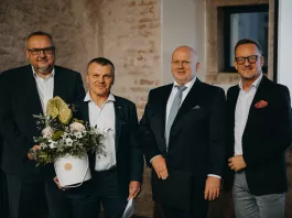 Zleva: Ing. Petr Macoun, Ph.D., MUDr. Petr Gorun, MUDr. Vladimír Vojanec, MUDr. Martin Kuncek