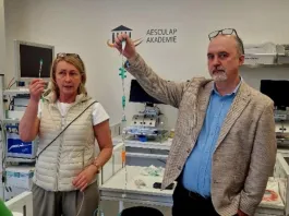 Aplikační specialista Kateřina Bilinová a Product Owner Tomáš Kovrzek