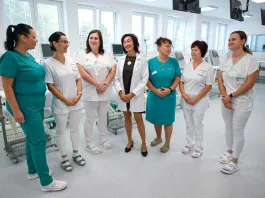 Priestory zrekonštruovaného dialyzačného strediska B. Braun Avitum v Dolnom Kubíne