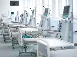 Priestory zrekonštruovaného dialyzačného strediska B. Braun Avitum v Dolnom Kubíne