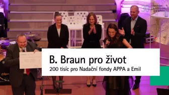 200 tisíc pro Nadační fondy APPA a Emil