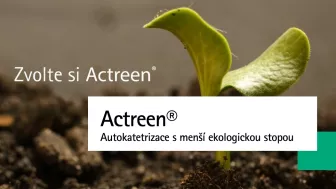 Actreen® – autokatetrizace s menší ekologickou stopou