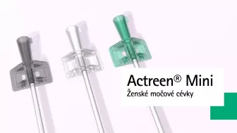 Ženské močové cévky Actreen® Mini 