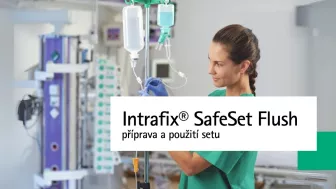 Intrafix® SafeSet Flush příprava a použití setu