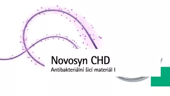 Novosyn CHD antibakteriální šicí materiál I