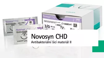 Novosyn CHD antibakteriální šicí materiál II