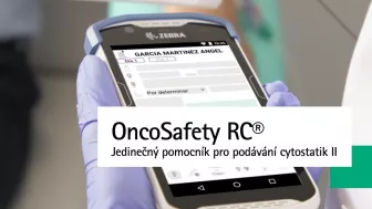 OncoSafety Remote Control®pomocník pro podávání cytostatik