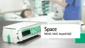 Space infuzní technika menší, lehčí, bezpečnější