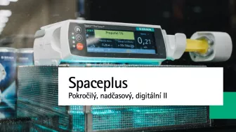 Spaceplus infuzní technika pokročilá, nadčasová, digitální 