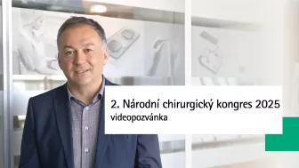 Videopozvánka na 2. Národní chirurgický kongres