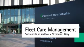 Skúsenosti so službou Fleet Care | Nemocnica Bory