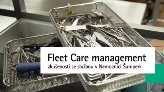 Fleet Care management | zkušenosti se službou v Nemocnici Šumperk
