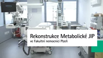 Rekonstrukce Metabolické JIP ve Fakultní nemocnici Plzeň