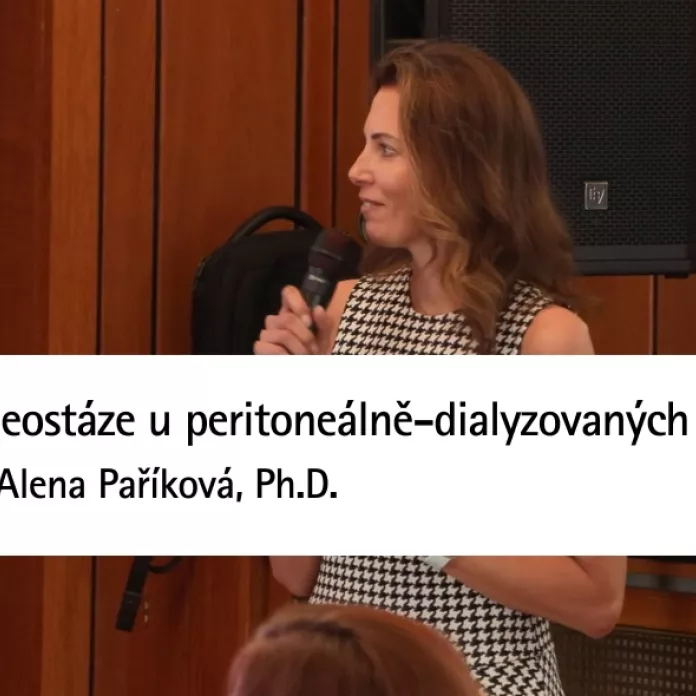 Vodní homeostáze u peritoneálně-dialyzovaných pacientů | doc. MUDr. Alena Paříková, Ph.D.