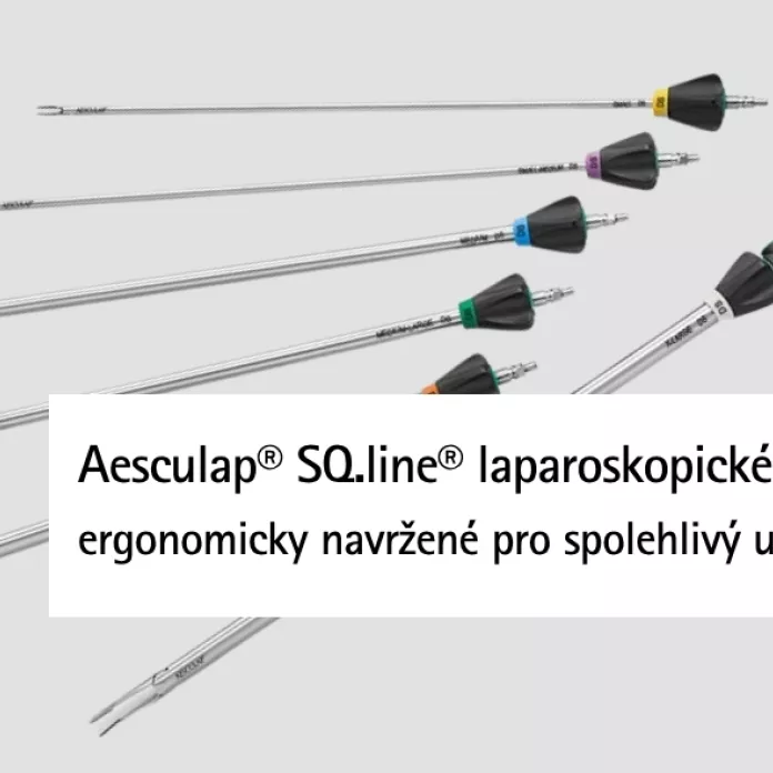 SQ.line® laparoskopické klipovače | Ergonomicky navržené pro spolehlivý uzávěr cév