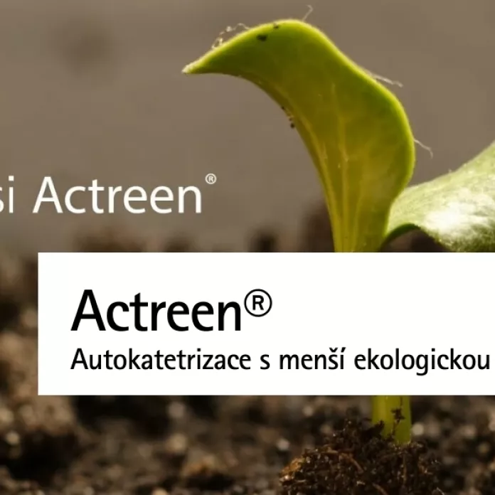 Actreen® – autokatetrizace s menší ekologickou stopou