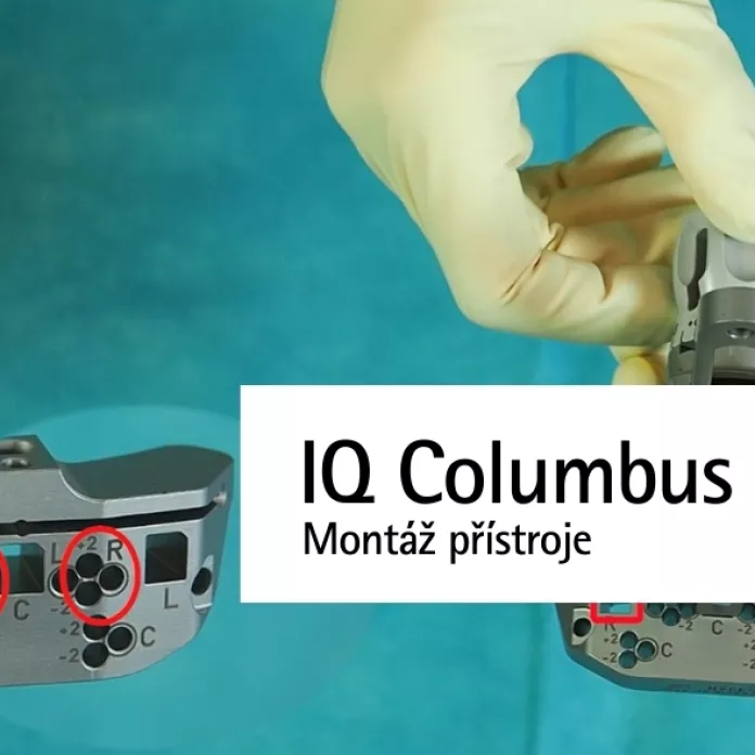 Montáž přístroje IQ Columbus Instrument 