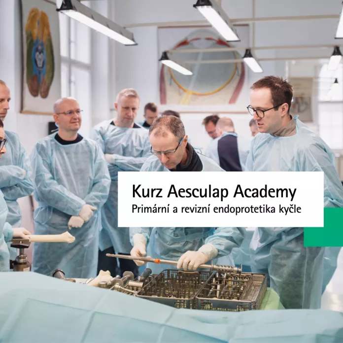 Kurz Aesculap Academy | Primárí a revizní endoprotetika kyčle