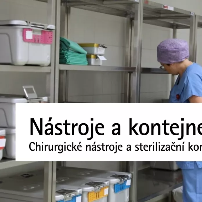 Nejmodernější chirurgické nástroje a sterilizační kontejnery AESCULAP® ve Zlíně