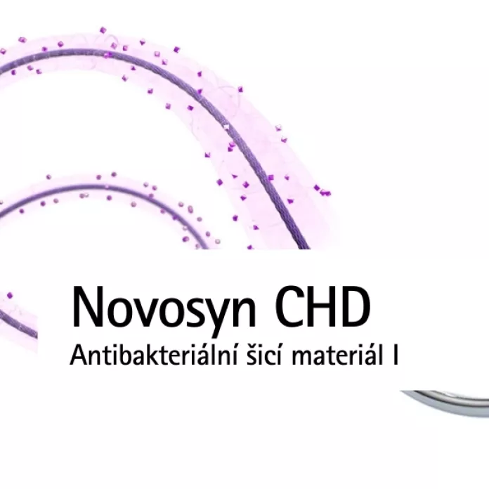 Novosyn CHD antibakteriální šicí materiál I