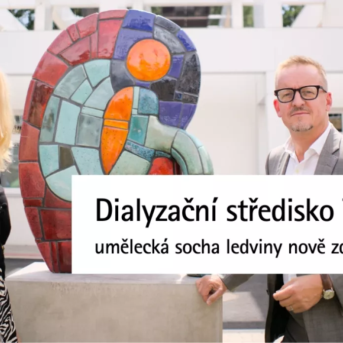 Supermoderní dialyzační středisko a nové umělecké dílo v Třinci
