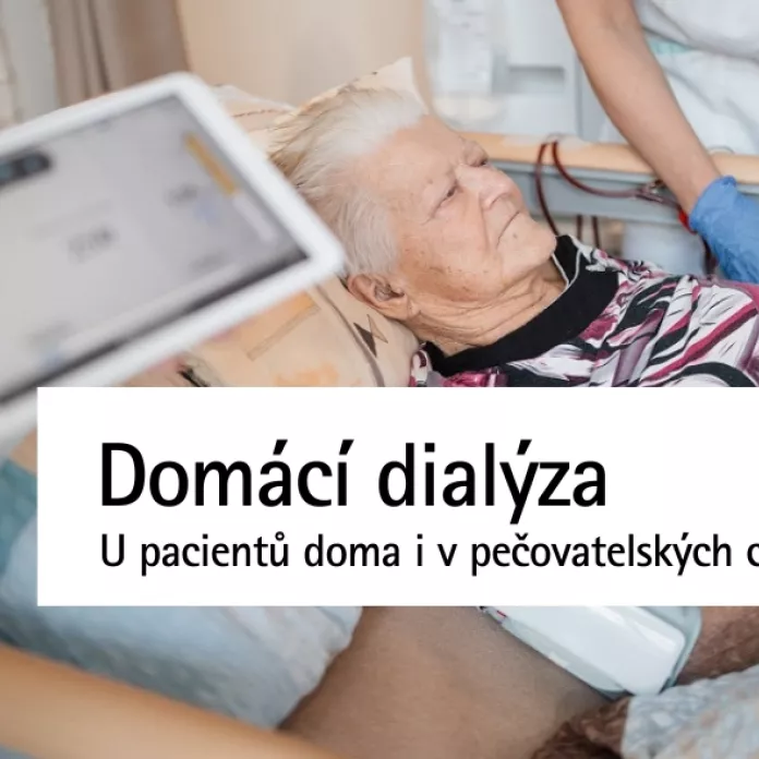 Domácí dialýza míří za pacienty i do pečovatelských center