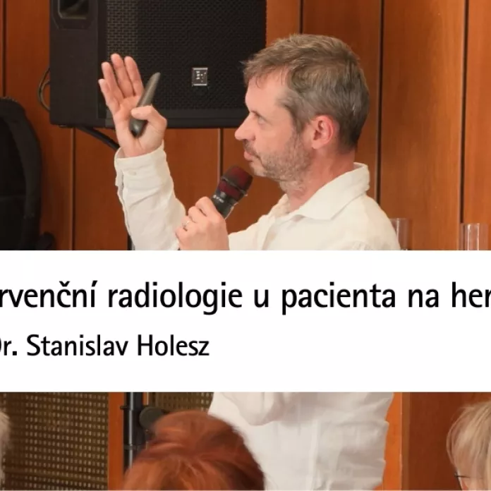 Intervenční radiologie u pacienta na hemodialýze | MUDr. Stanislav Holesz