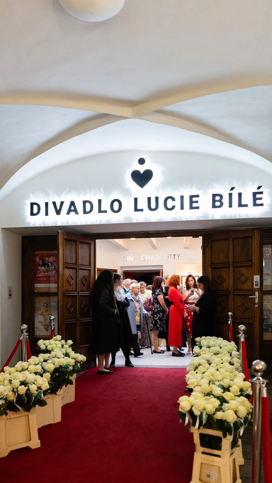 Cena Florence Nightingale se tradičně udílela v Divadle Lucie Bílé