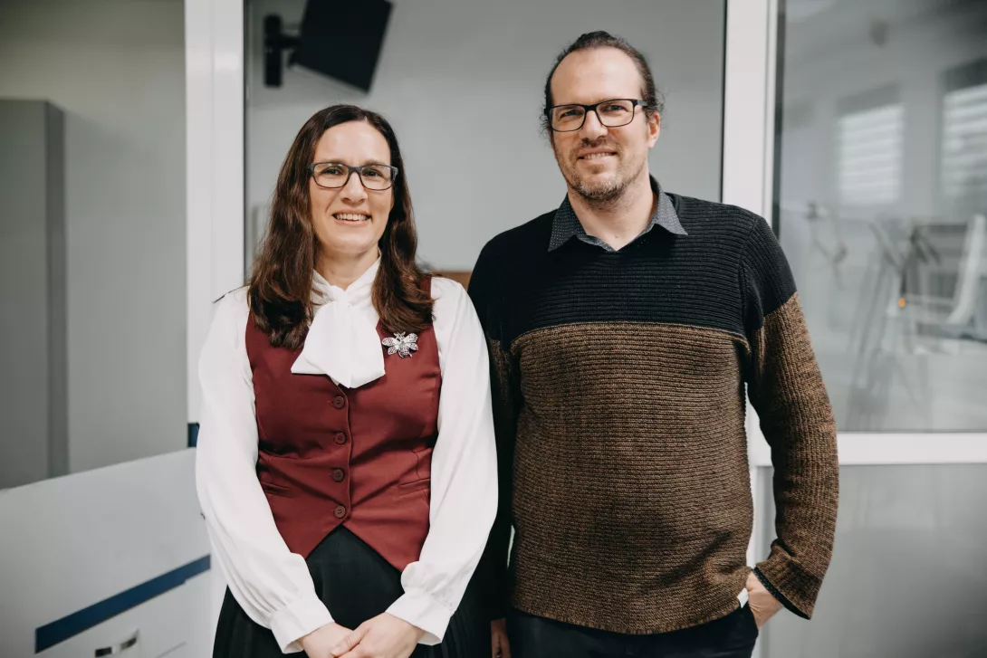 Sourozenci Marie Kršková Luxová a Josef Lux