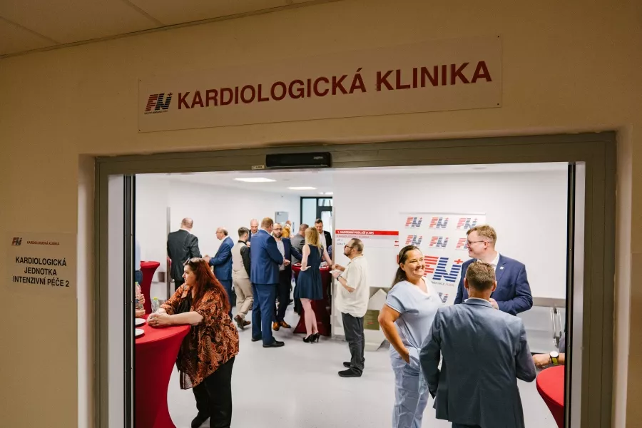 Slavnostní otevření dvou nových lůžkových stanic Kardiologické kliniky ve FN Plzeň