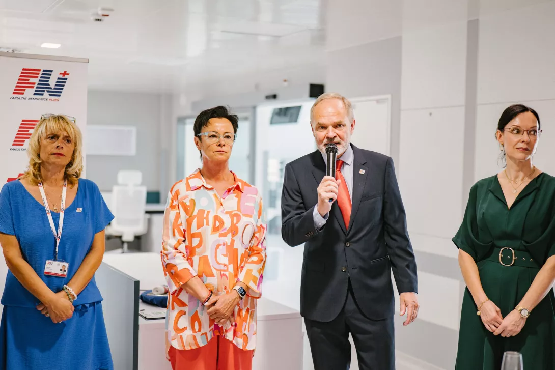 Slavnostní otevření dvou nových lůžkových stanic Kardiologické kliniky ve FN Plzeň