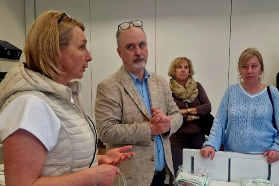 Aplikační specialista Kateřina Bilinová a Product Owner Tomáš Kovrzek